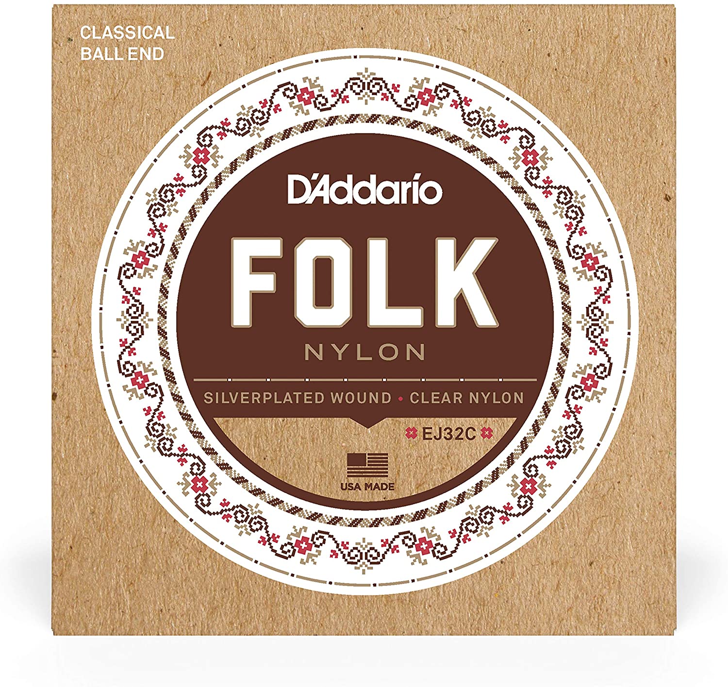 Folk Guitar Strings D'addario EJ32C