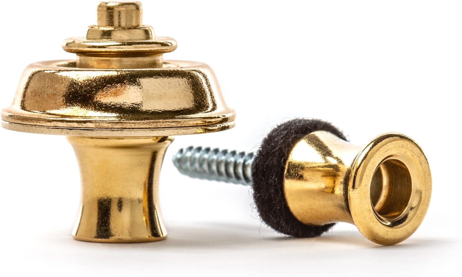 Dunlop Strap Lock, SL-S1104G, Gold Locks