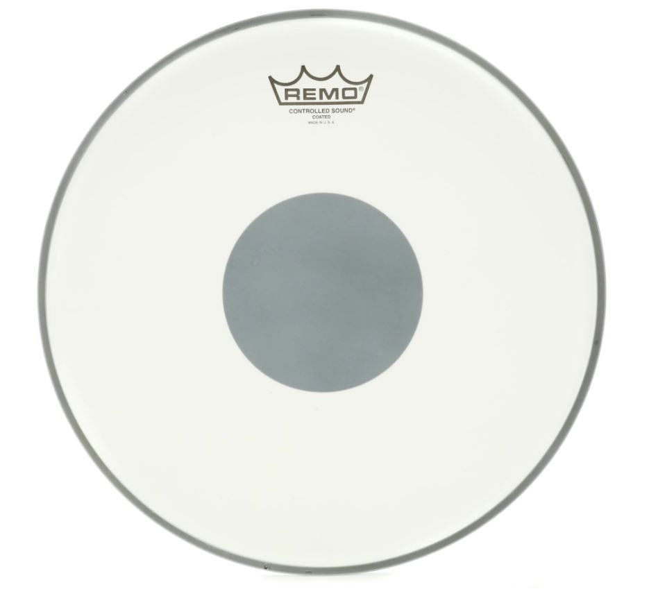 Remo - Emperor X - Coated - Black Dot