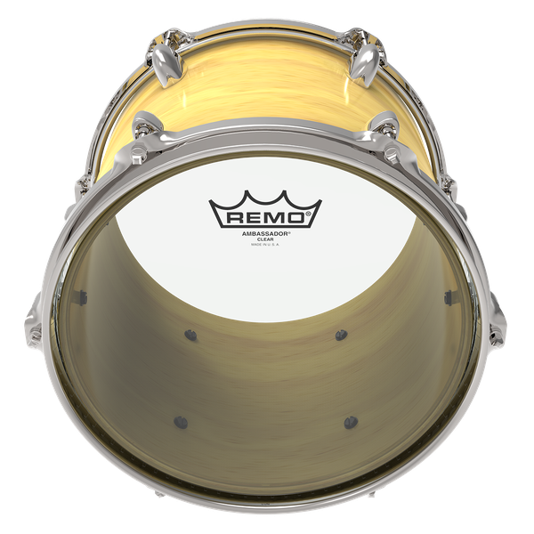 Remo BA-0313-00, Batter, Ambassador Clear Drum Head - 13 Inch