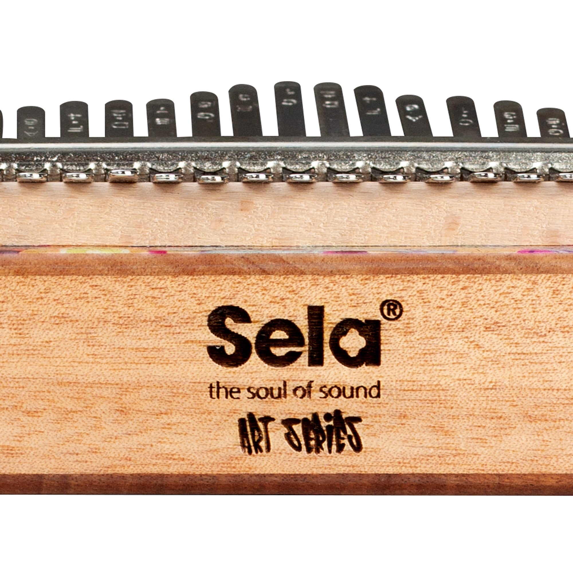 Sela Kalimba SE254, Mahogany, Art Series Little Monster
