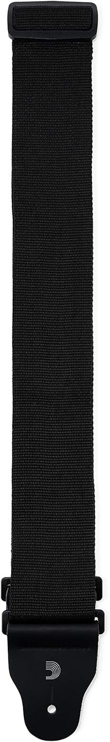D'Addario 74T000, Black, Polypro Padded Bass Guitar Strap