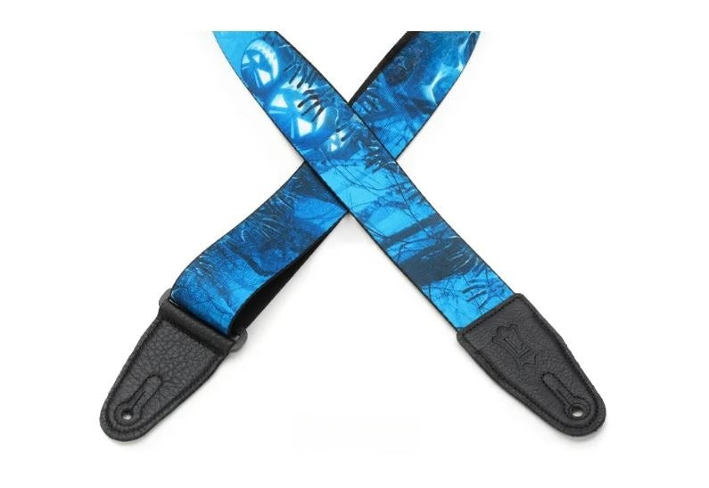Levy's MP2H-002, Halloween Reaper Guitar Strap, 2.0", adjust up to 65", Poly