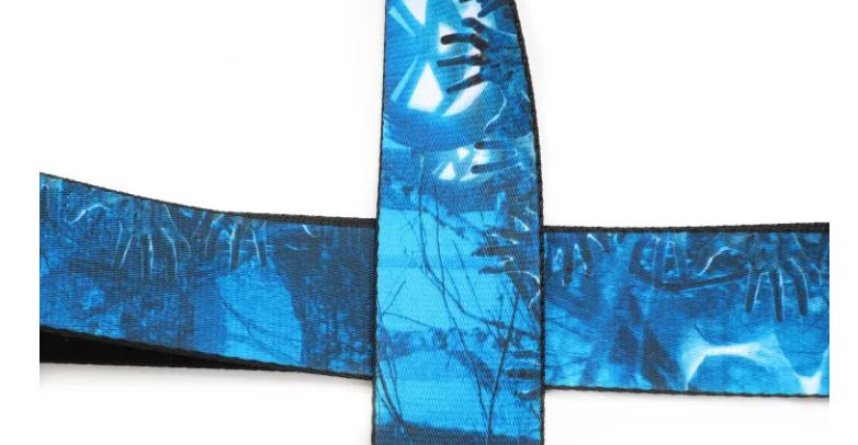 Levy's MP2H-002, Halloween Reaper Guitar Strap, 2.0", adjust up to 65", Poly