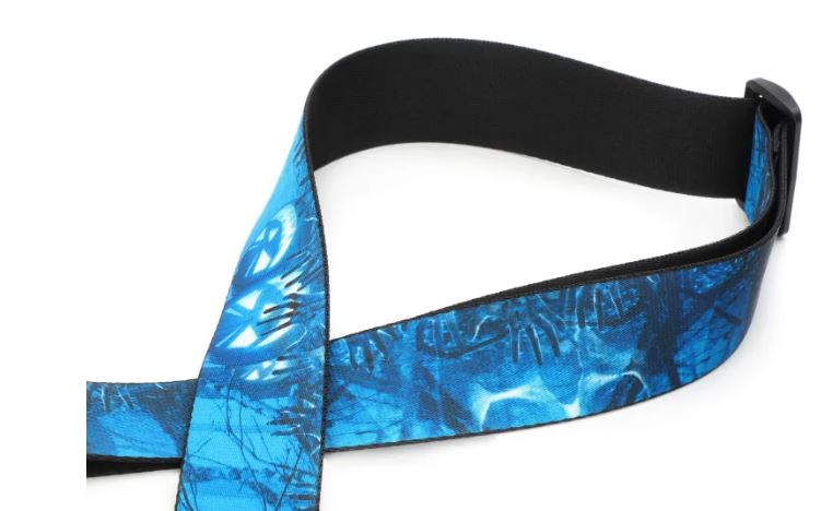 Levy's MP2H-002, Halloween Reaper Guitar Strap, 2.0", adjust up to 65", Poly