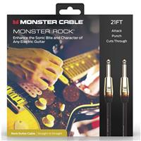 Monster® Prolink Rock 600542-00,Instrument Cable, Straight-to-Straight, 21ft., Black