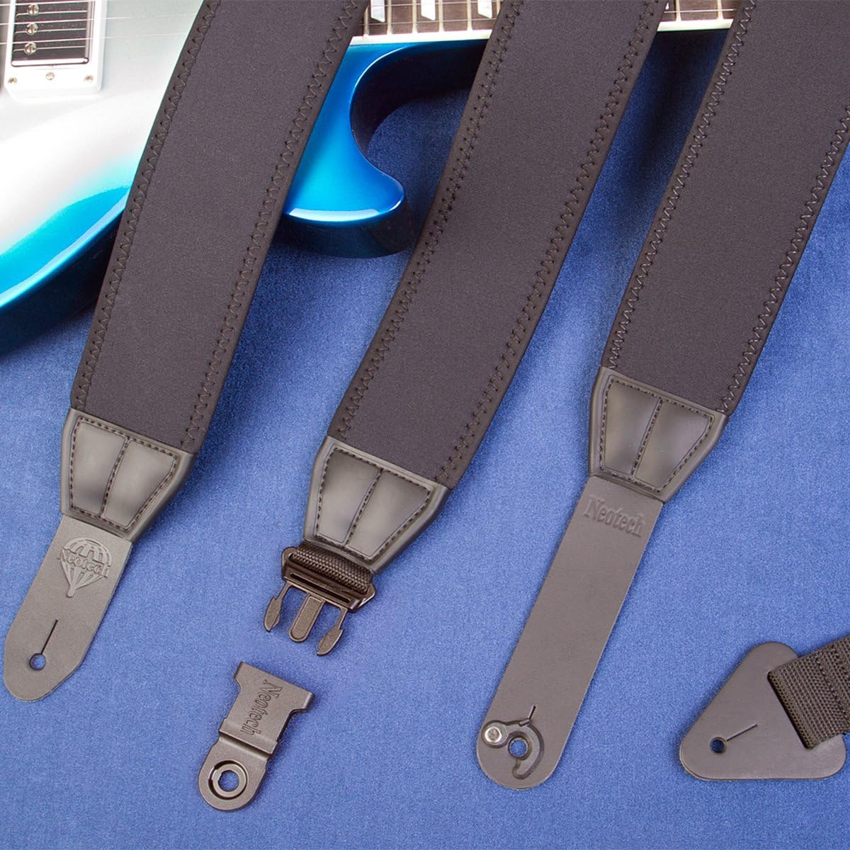 Neotech 9201062, Jammin Guitar Strap, Regular, Black