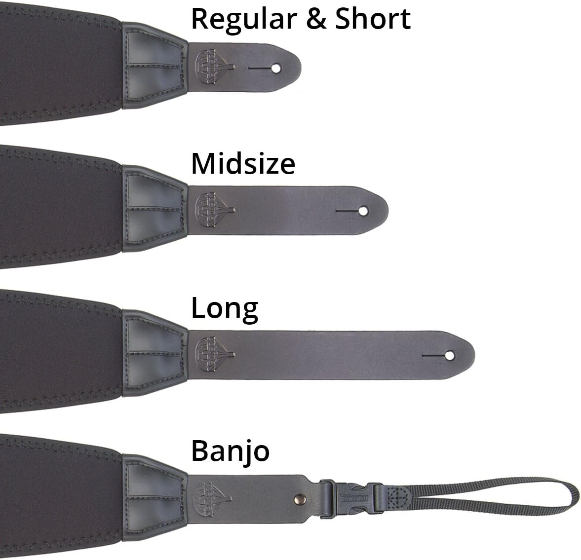 Neotech 8301042, Mega Strap, Long, Neoprene, Black