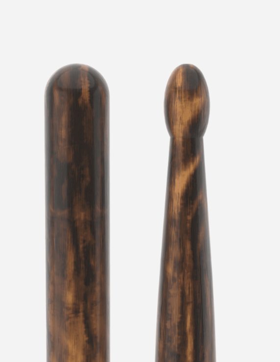 Promark Classic 5B, TX5BW-FG, Firegrain Drum Sticks. Hickory, Made in Texas