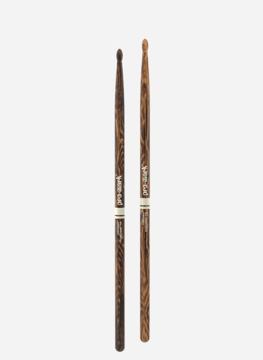 Promark Classic 7A, TX7AW-FG, Firegrain Drum Sticks. Hickory, Made in Texas