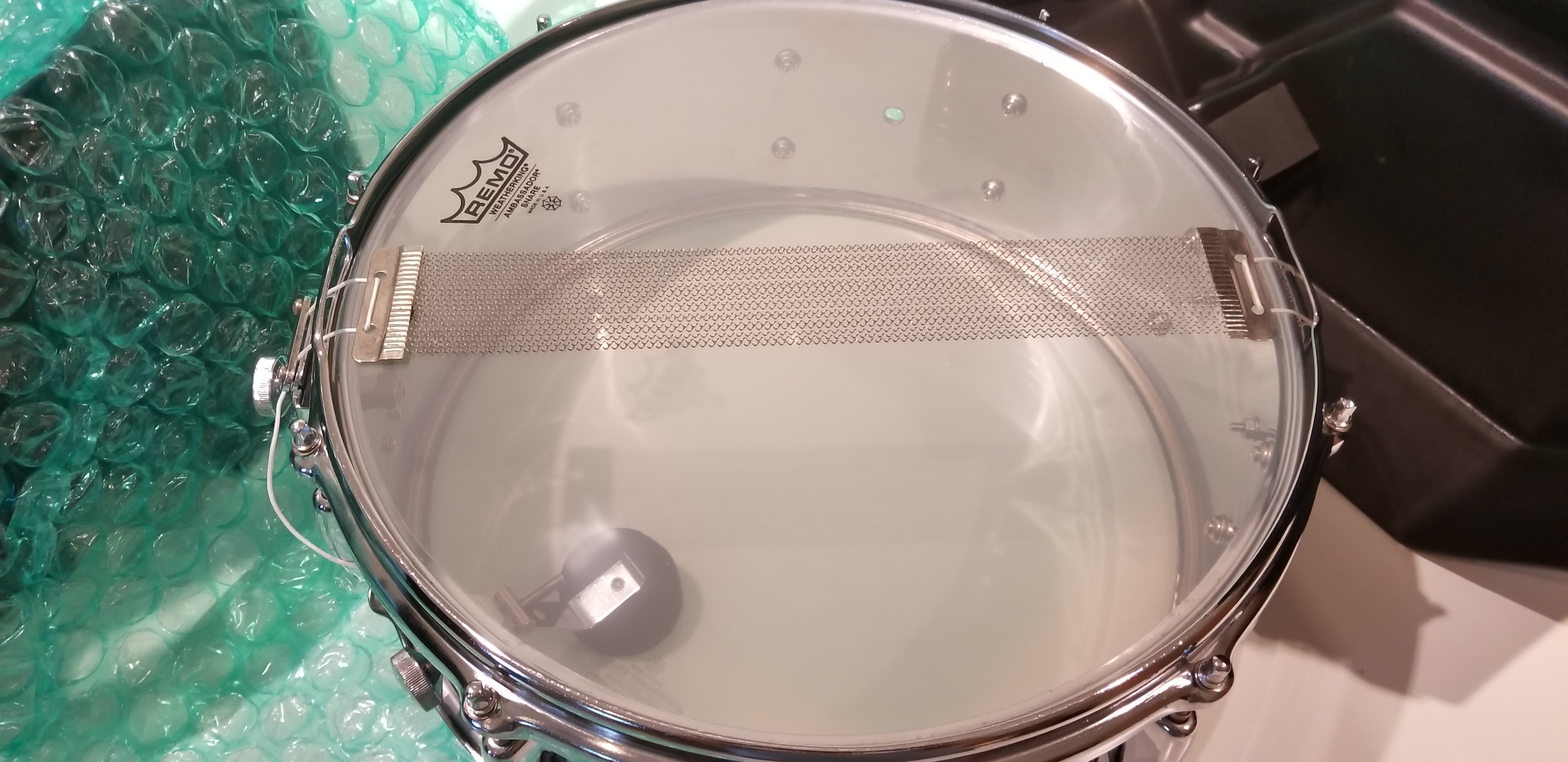 Slingerland Aluminum Acoustic Snare, 5"x14", Circa 1970s, 8 lugs, Used great condition