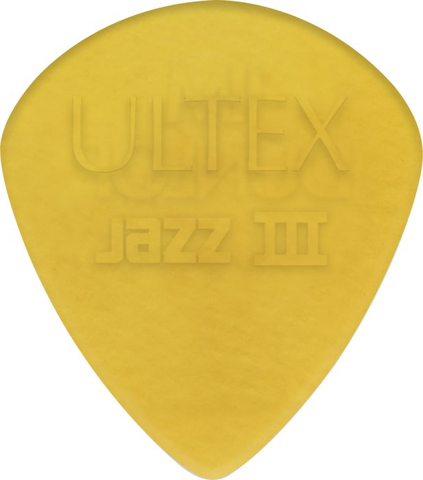 Dunlop 427-138, Ultex Jazz III, 1.38mm Guitar Pick, Natural