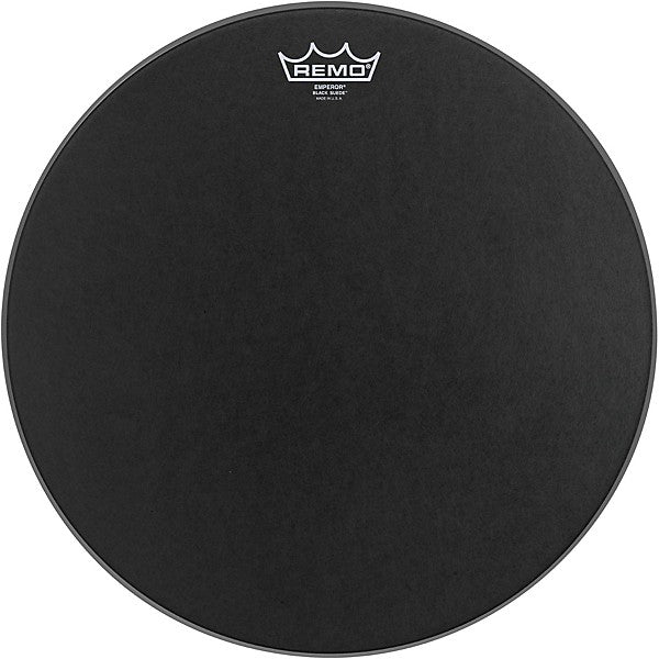Remo BA-0816-ES, Batter, Ambassador Black Suede Drum Head -16 Inch