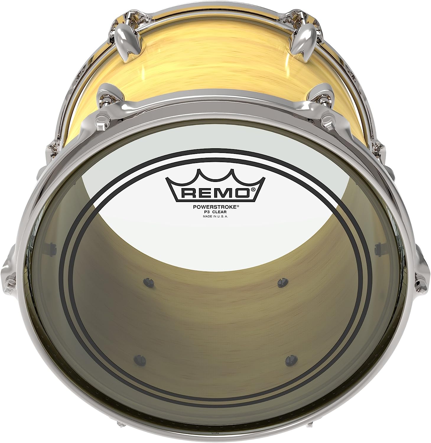 Remo P3-0310-BP, Batter, Powerstroke 3, Clear, Drum Head, 10 inch
