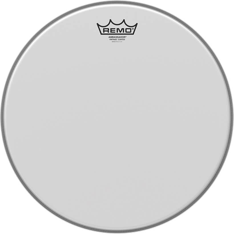 Remo VA-0114-00 Batter, Vintage Ambassador, Coated Drum Head,14 inch