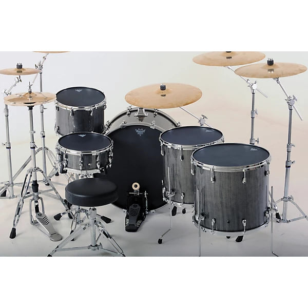 Remo BA-0810-ES, Batter, Ambassador Black Suede Drum Head -10 Inch