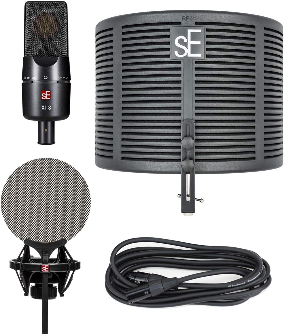 sE Electronics X1-S Studio Bundle, Large-diaphragm Condenser Microphone