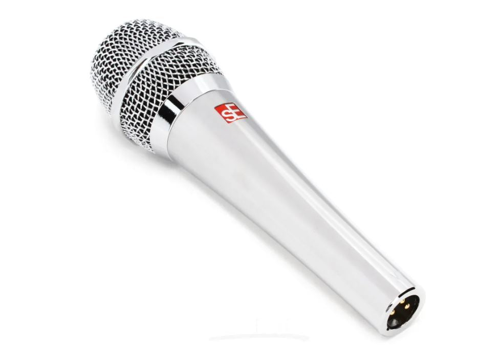 sE Electronics V7 Super Cardioid Dynamic, Handheld Vocal Microphone, Chrome