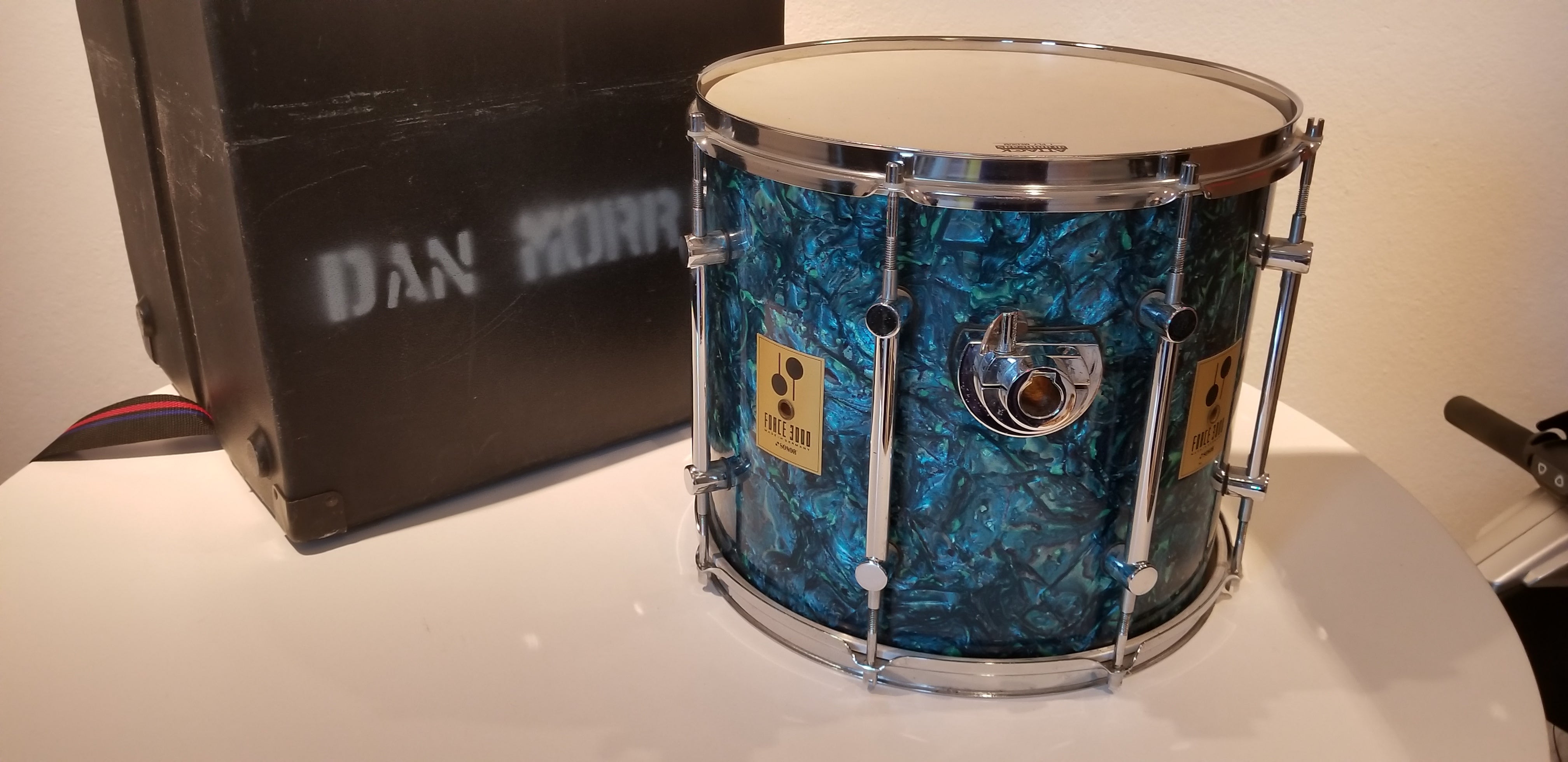 Sonor Tom Force 3000 10"x12" , Birch Wood, Made in Germany. With signed original case