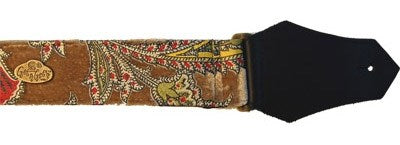 Henry Heller Guitar Strap, Casanova, 2.0" Width perfect for Bass Guitar.