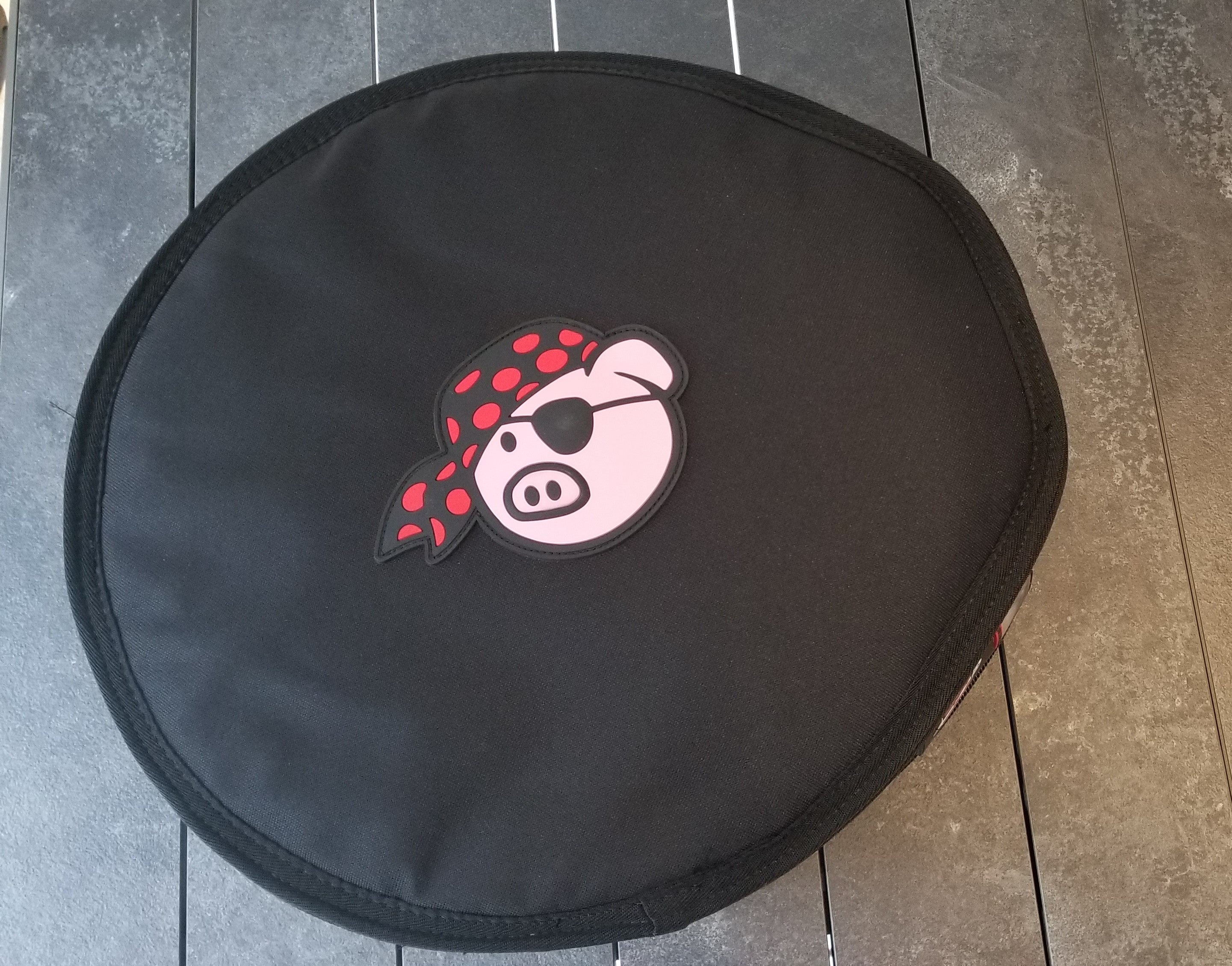 Pork Pie Snare 8"x14", USA Custom Series, Aluminum Brass, Purple Finish w/Bag