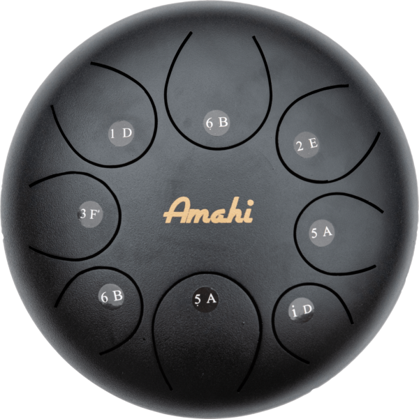 Amahi KLG10-BK Steel Tongue 10 inches Diameter - Black