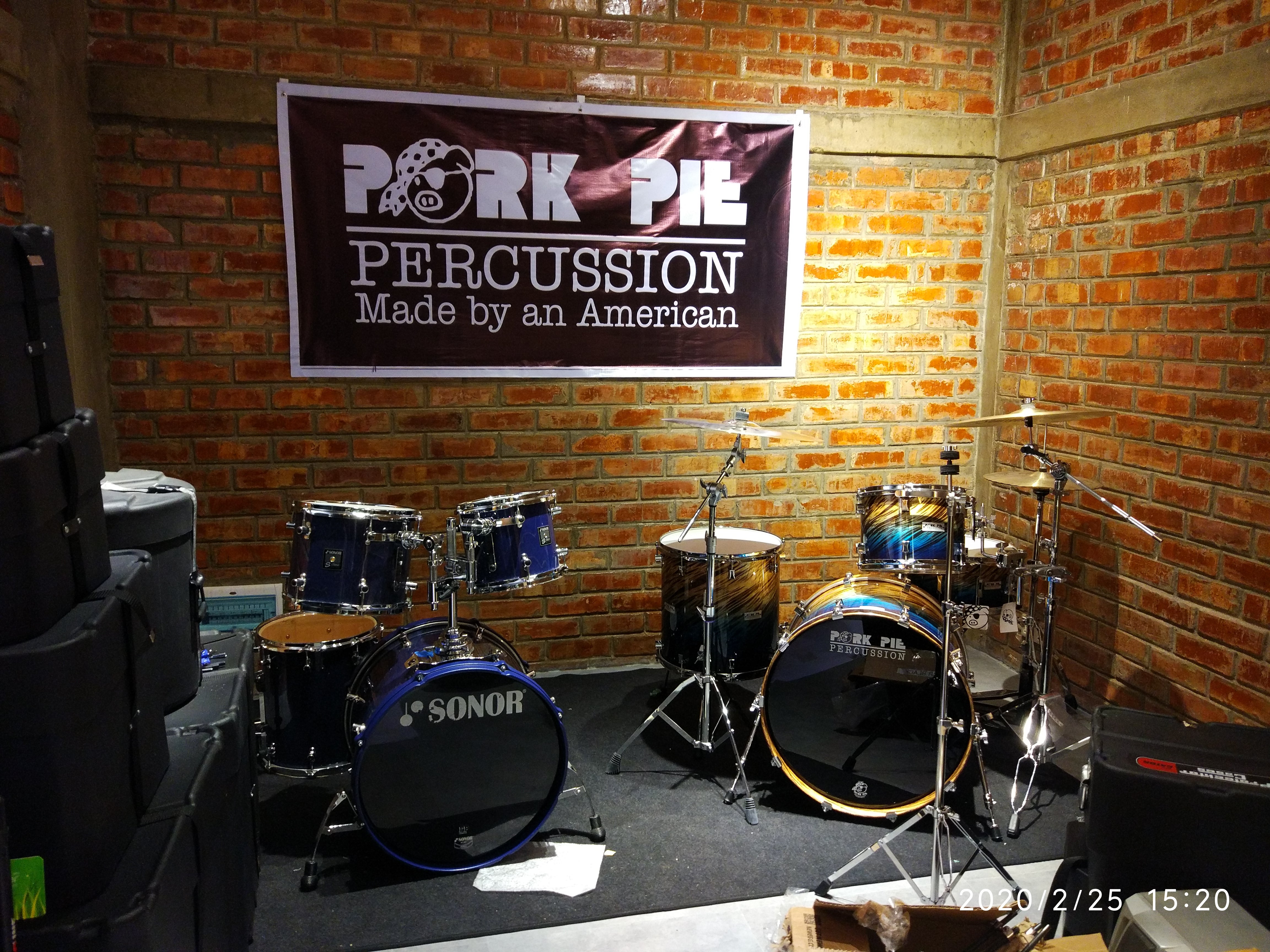 Sonor S Class Blue Series. Vintage 1980s. Made in Germany. Mint Condition