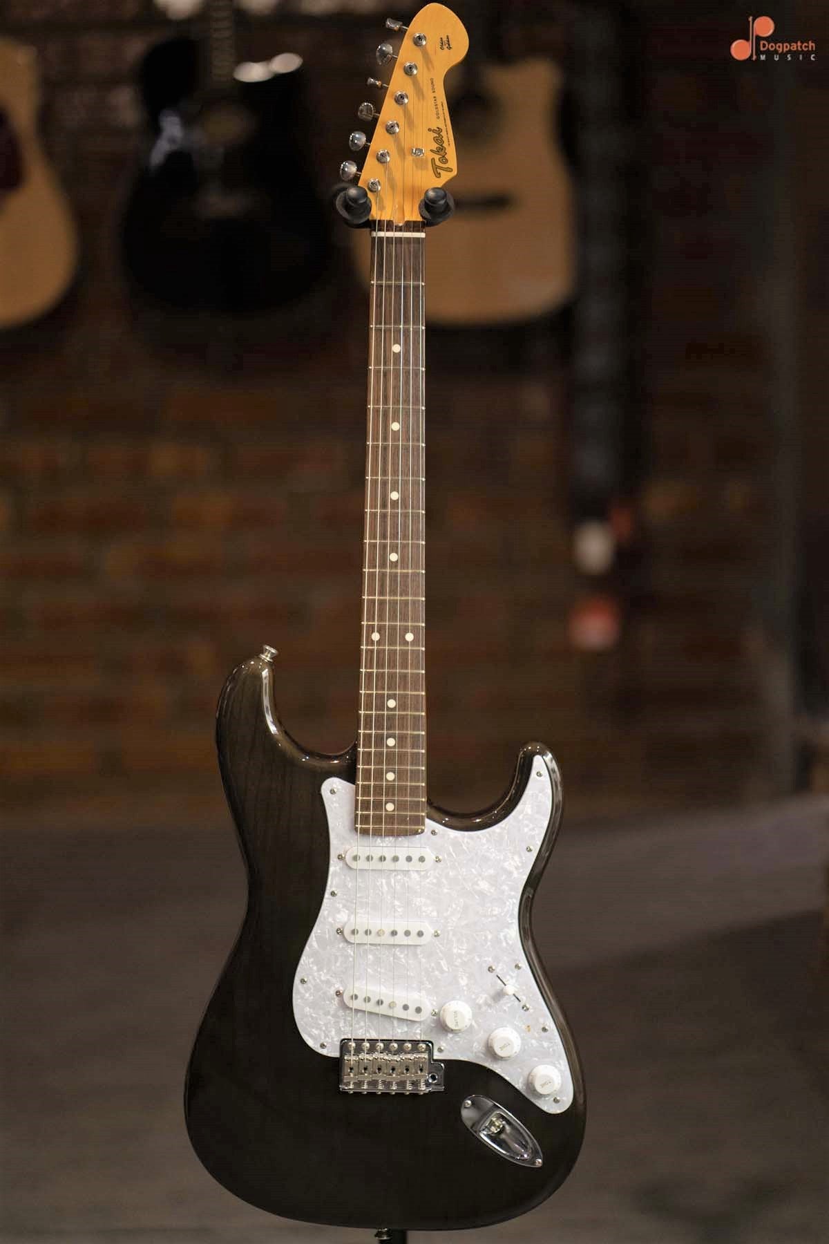 Tokai AST118 STB, Solid Body Electric Guitar, Contemporary Series, See Through Black