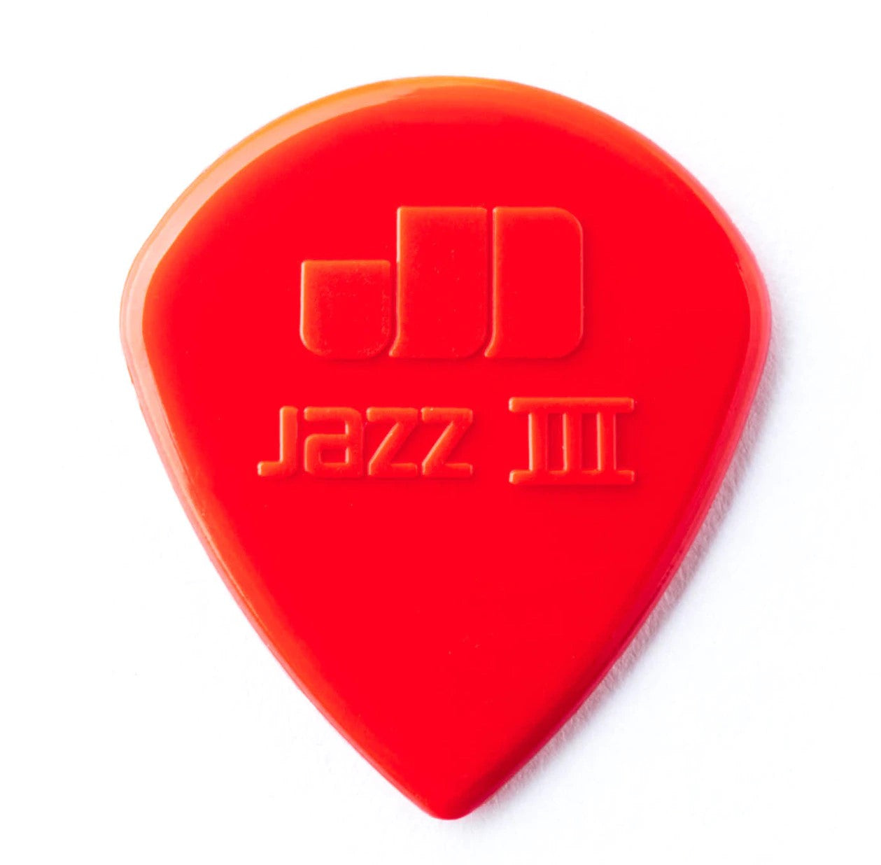 Dunlop  47-3N Jazz II Nylon Pick. Red