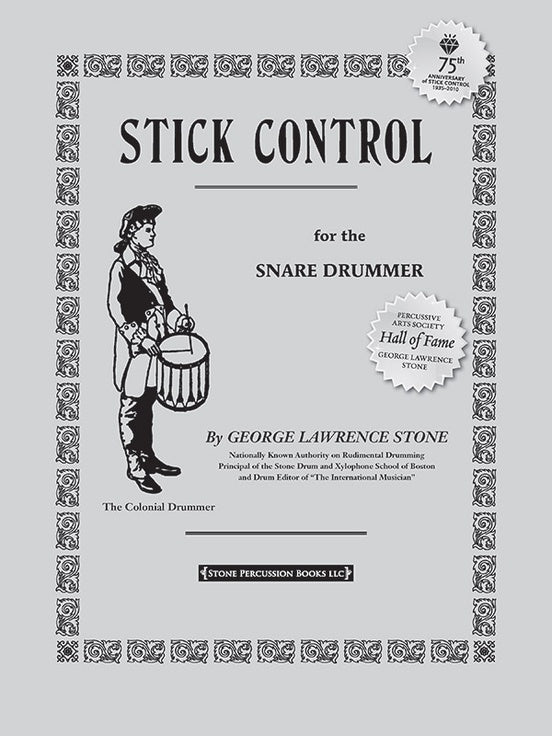 Drumset Book Stick Control Snare Drum by George Lawrence