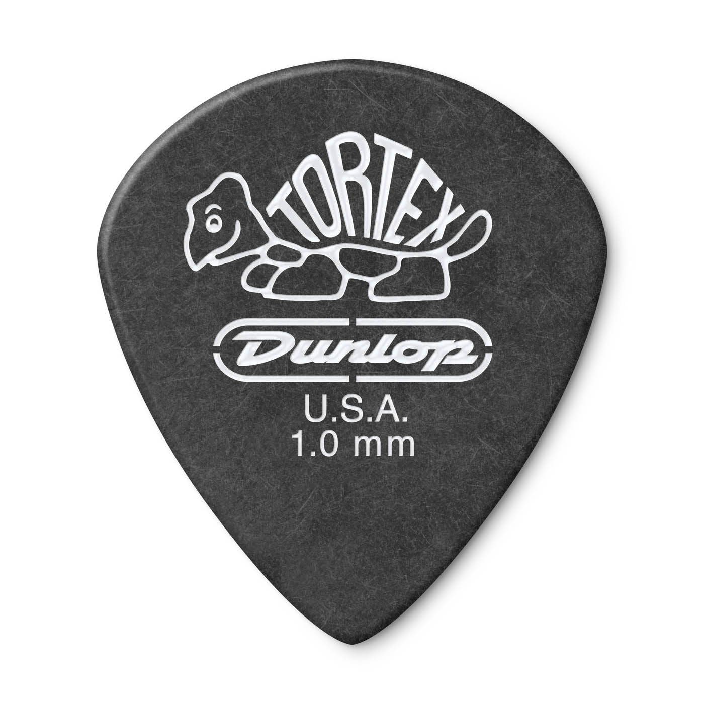 Dunlop 482 Tortex® Pitch Black Jazz III Pick, 1.0MM