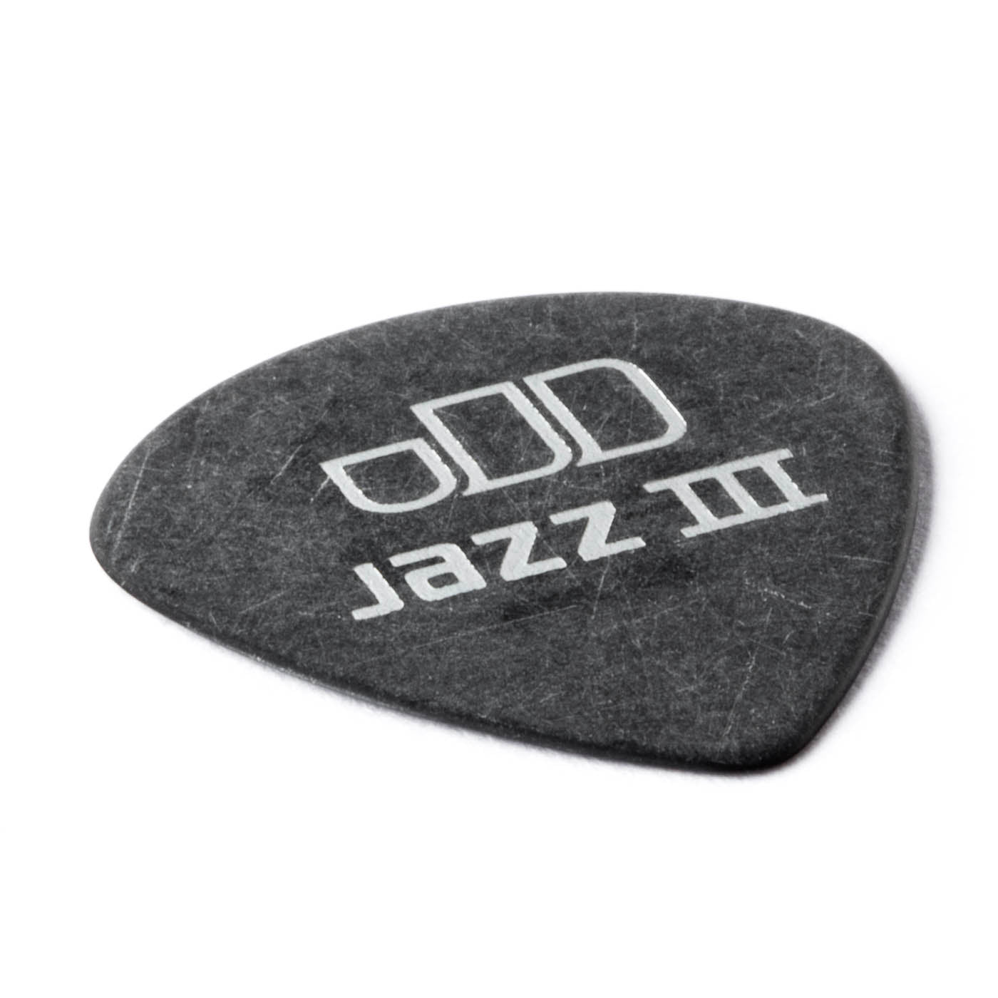 Dunlop 482 TORTEX® PITCH BLACK JAZZ III PICK,  0.60MM