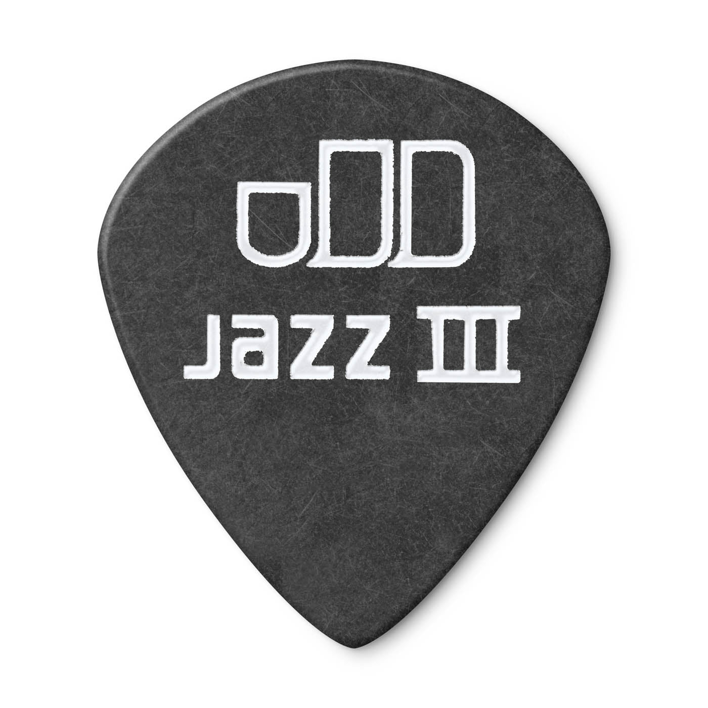 Dunlop 482 Tortex® Pitch Black Jazz III Pick, 0.88MM