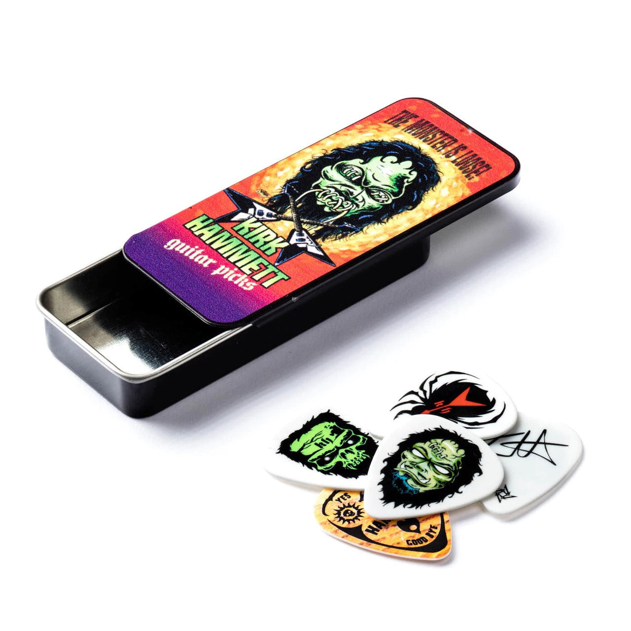 Dunlop  Artist Pick Tin, Kirk Hammett, 0.88MM