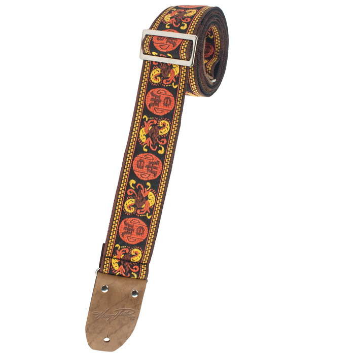 Henry Heller Guitar Strap, - HJQ2-08, 2" Width