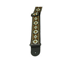 Henry Heller Guitar Strap, HJQ25-01, 2.5" Width