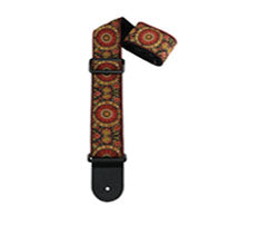 Henry Heller Guitar Strap, HJQ25-04, 2.5" Width