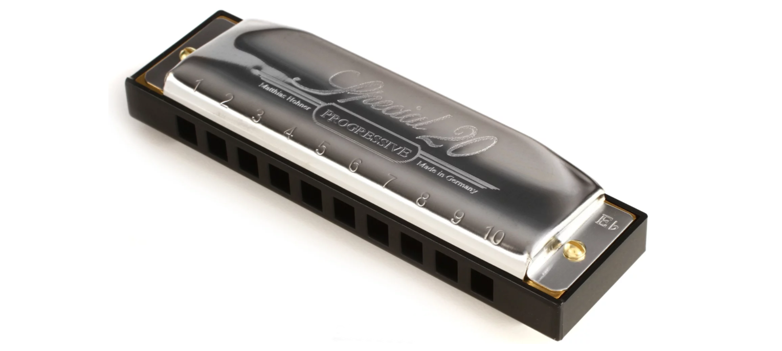 HOHNER Diatonic Harmonica, Progressive Special 20 - Key of Eb