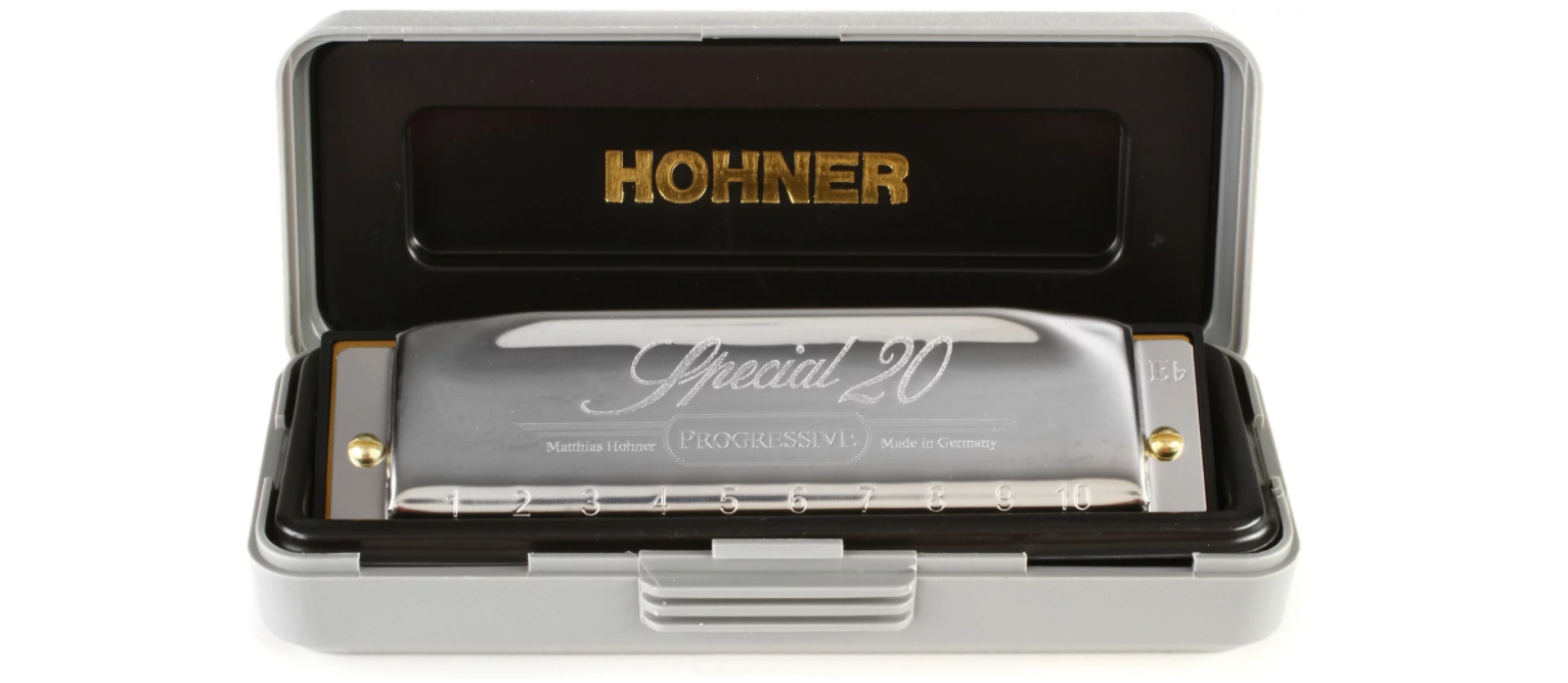 HOHNER Diatonic Harmonica, Progressive Special 20 - Key of Eb