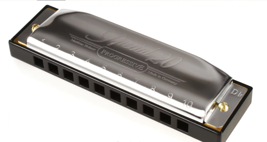 HOHNER Diatonic Harmonica, Progressive Special 20 - Key of C#Db