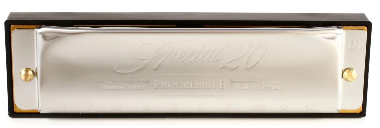 HOHNER Diatonic Harmonica, Progressive Special 20 - Key of C#Db