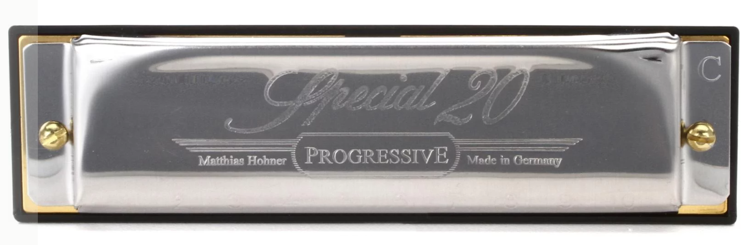 HOHNER  Diatonic Harmonica, Progressive Special 20 - Key of C