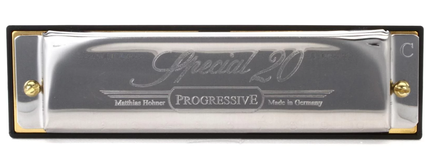 HOHNER Diatonic Harmonica, Progressive Special 20 - Key of C