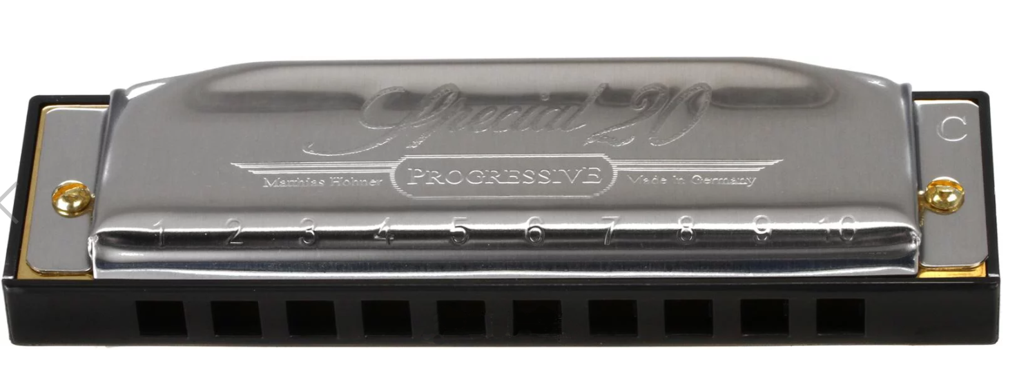 HOHNER Diatonic Harmonica, Progressive Special 20 - Key of C