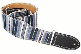 Henry Heller Guitar Strap, HS112-F, Grey Inca , 2.5" Width, perfect for Bass Guitar