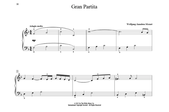 John Thompson's Easiest Piano Course - First Mozart - Paperback