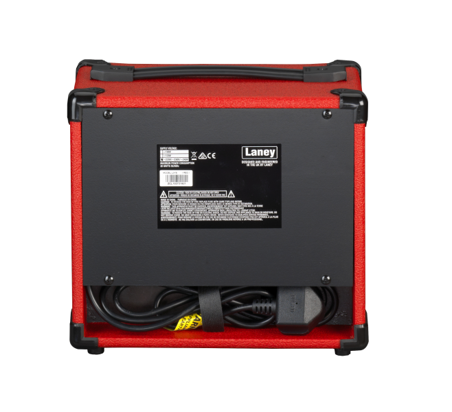 Laney LX-15 Red Guitar Combo, 15W, 2x5 in. Woofers