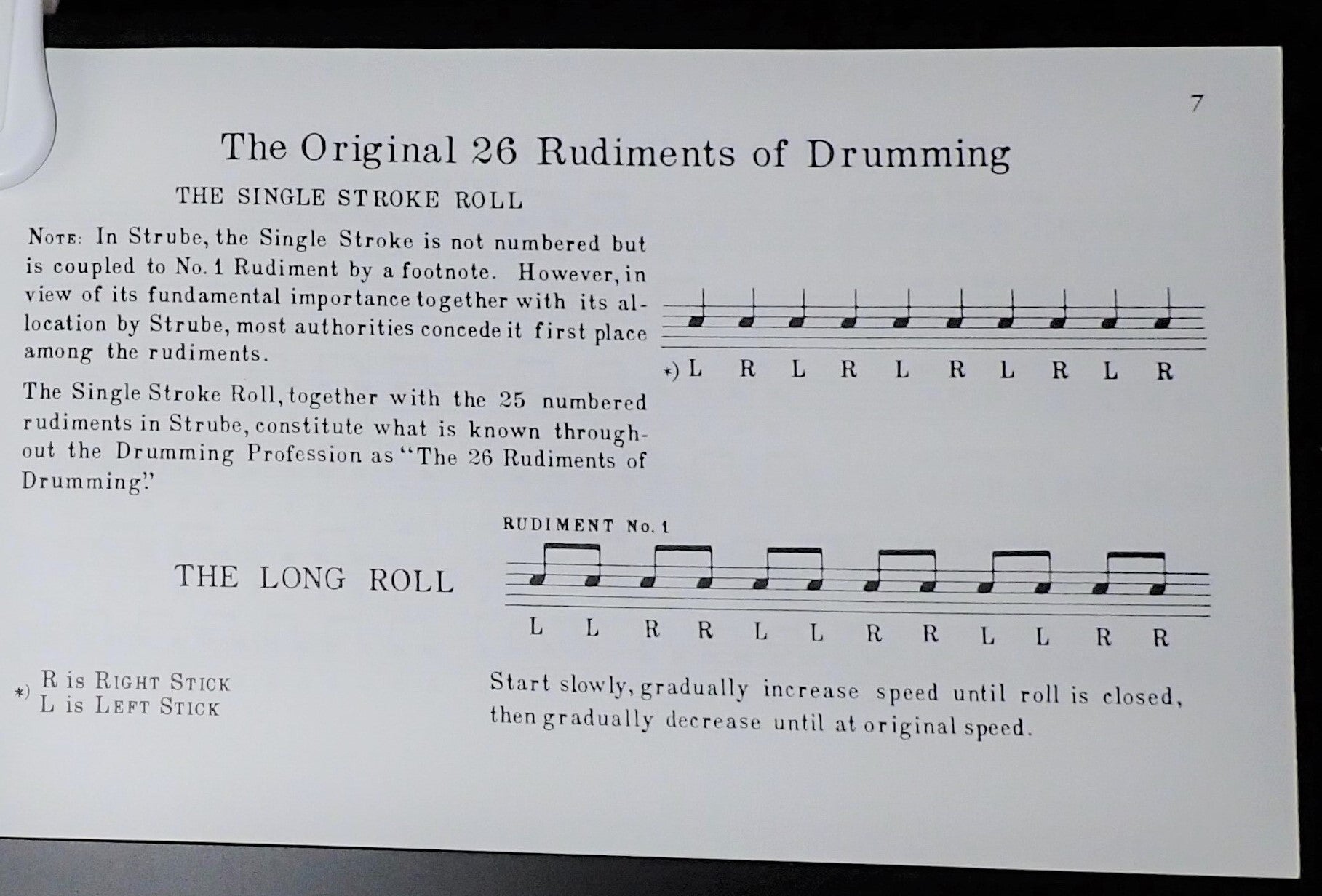 Drumset Book Military Drum Beat