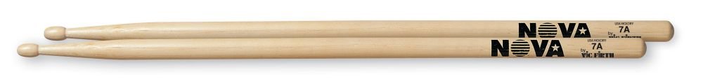 Vic Firth American Classic® 7A NOVA Drum Sticks, Hickory, Wood Tip
