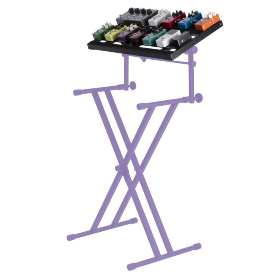 On-Stage GPB4000 Keyboard / Guitar Pedal Board with Gig Bag